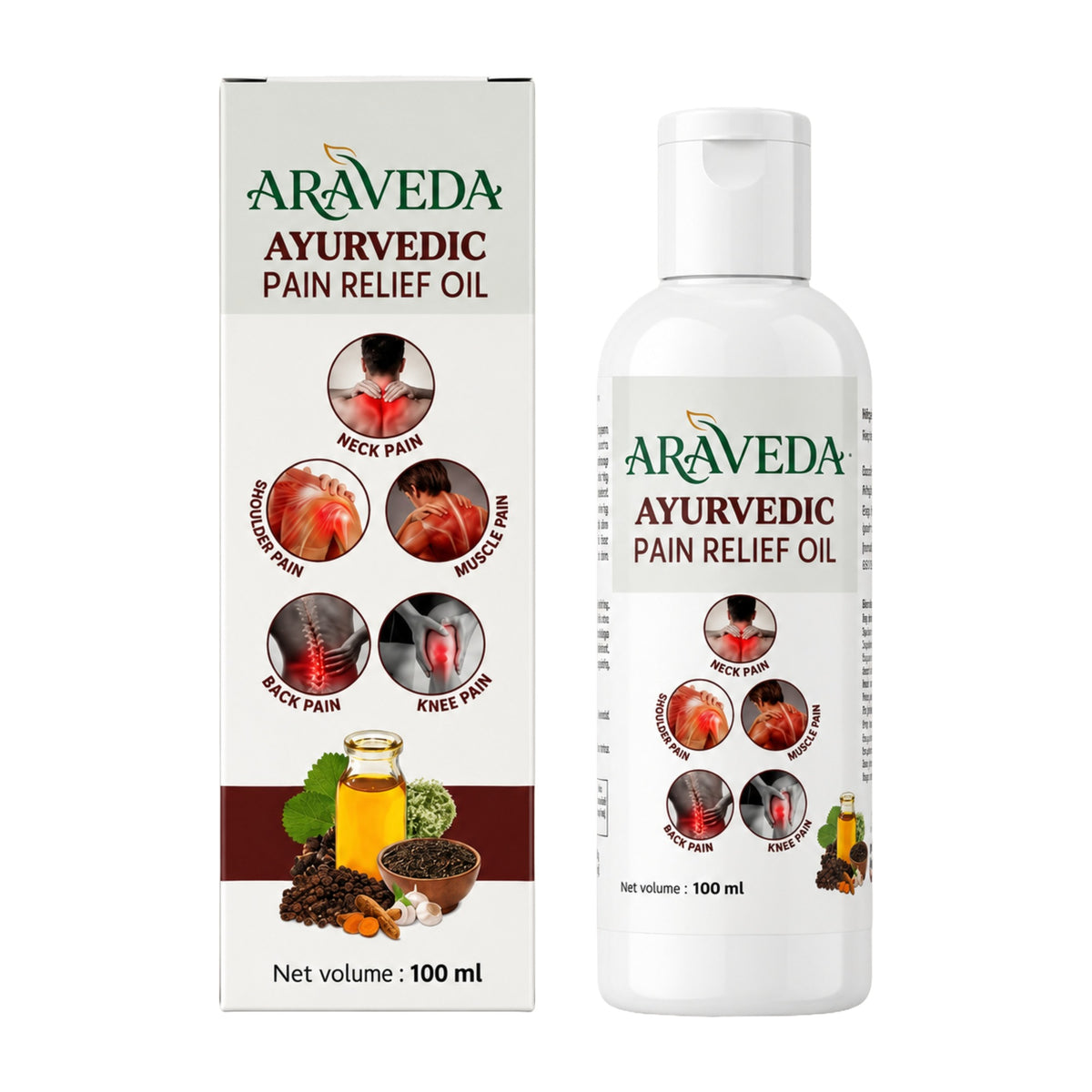 Araveda Ayurvedic Pain Relief Oil